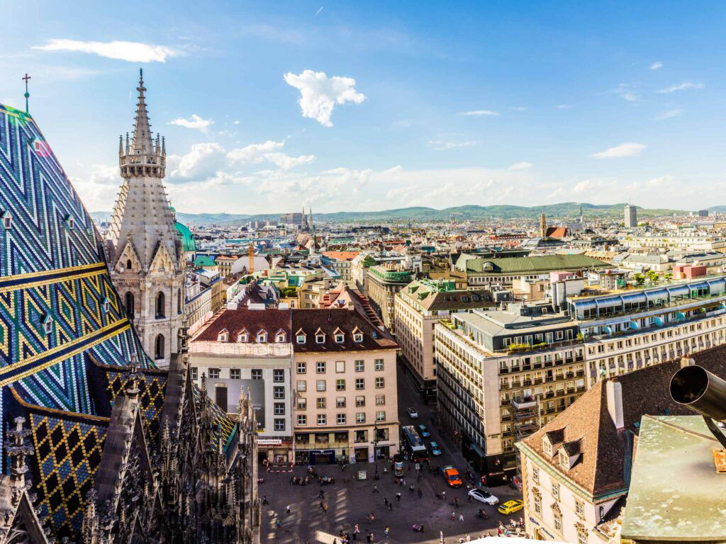 Vienna skyline