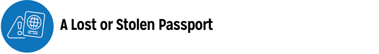 Lost or Stolen Passport