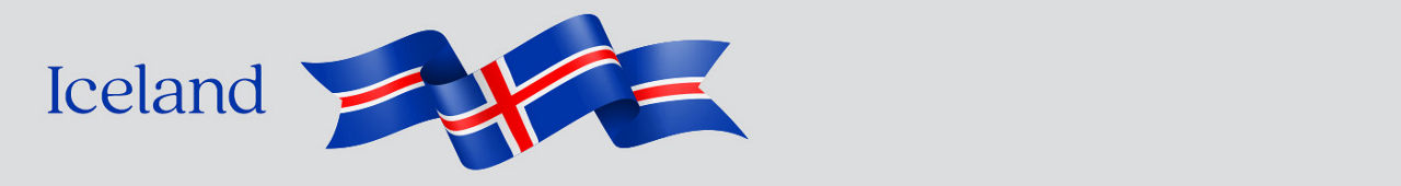 Iceland subhead with Iceland flag