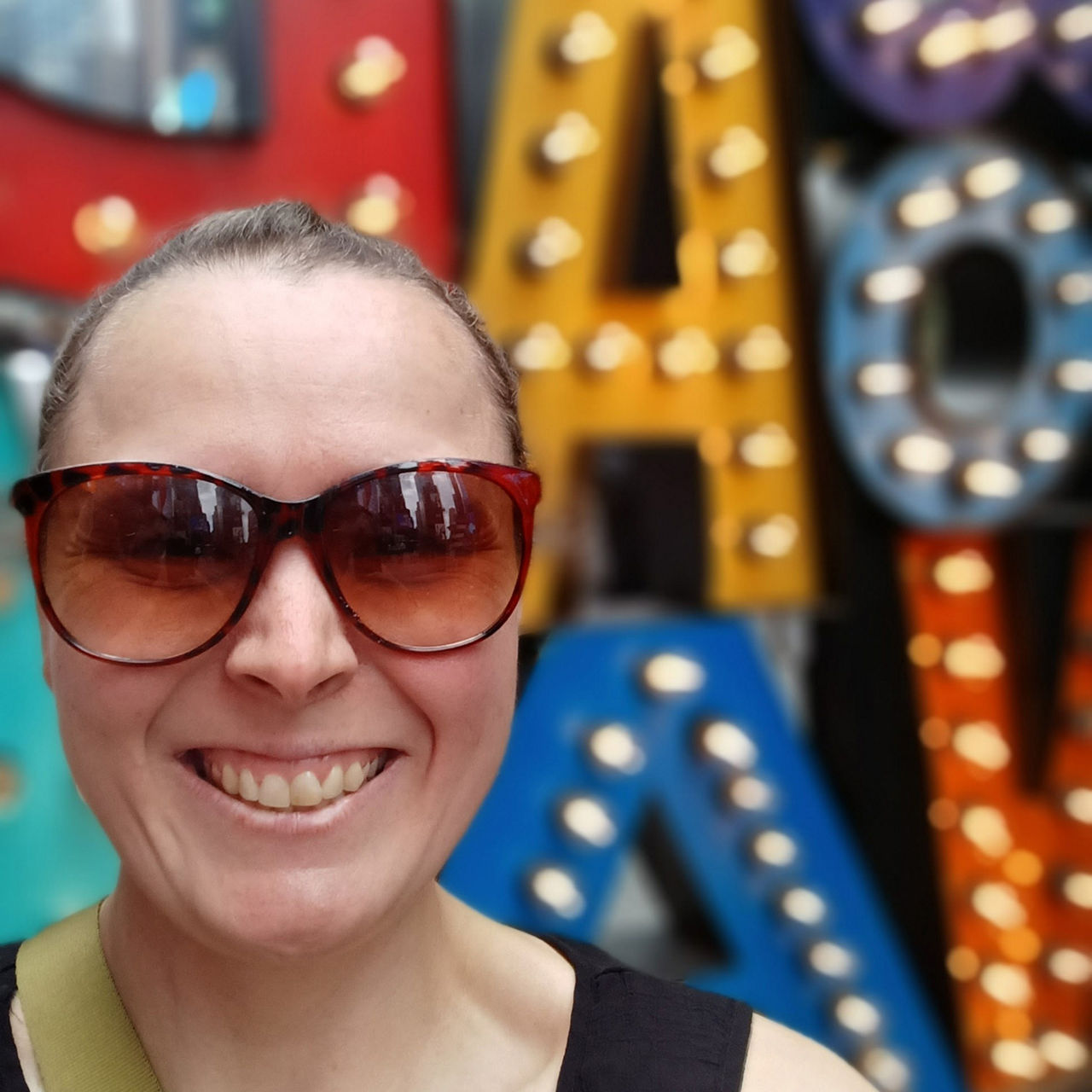 Rachel Elliott-Golema on Broadway in NYC