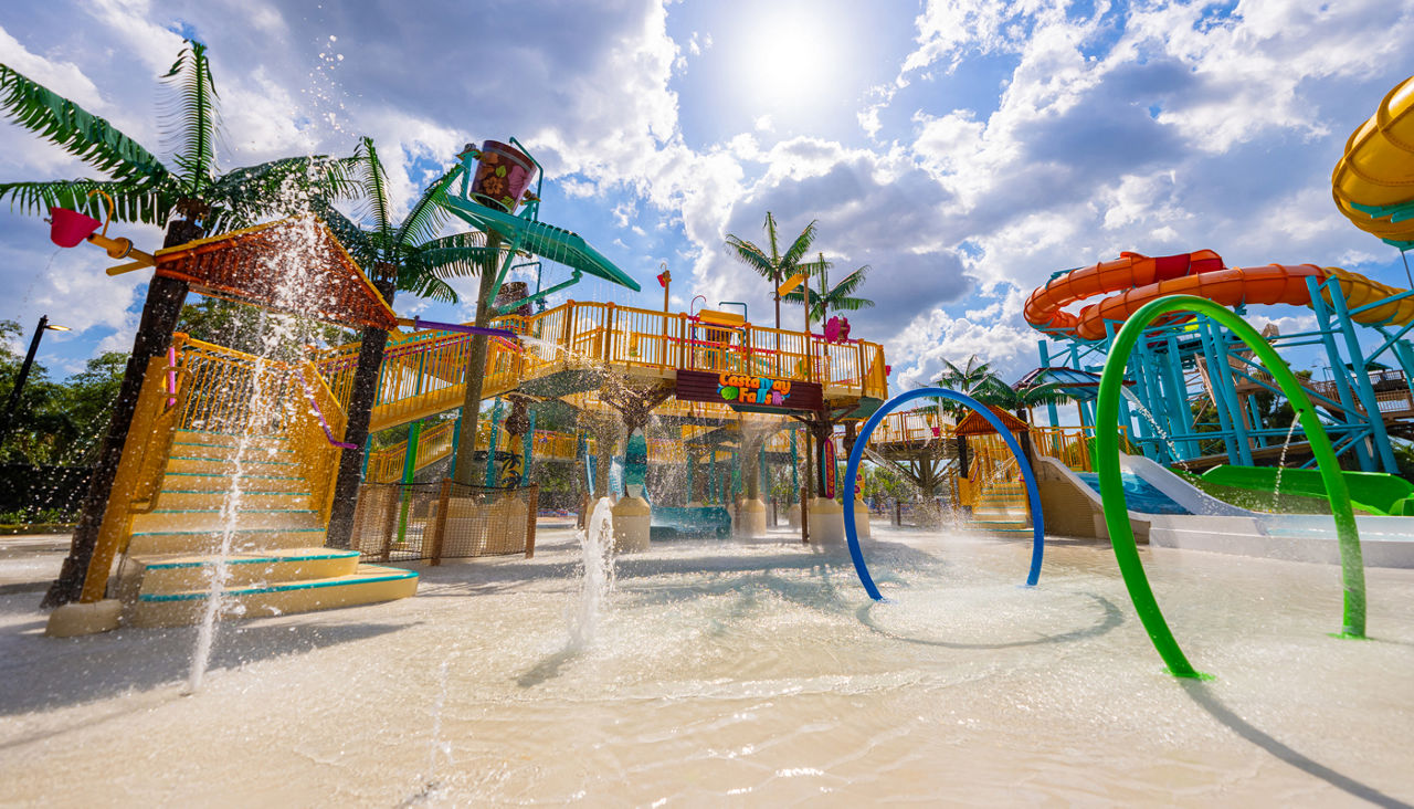 Adventure Island's Castaway Falls