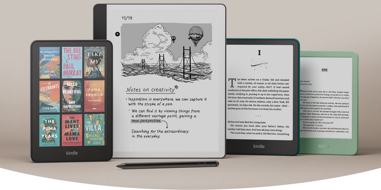 Amazon Device Hub reading tablets