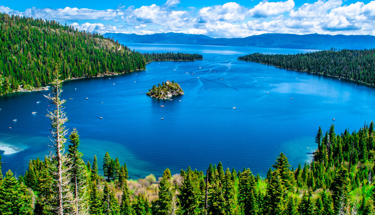Beautiful Day in Lake Tahoe, California