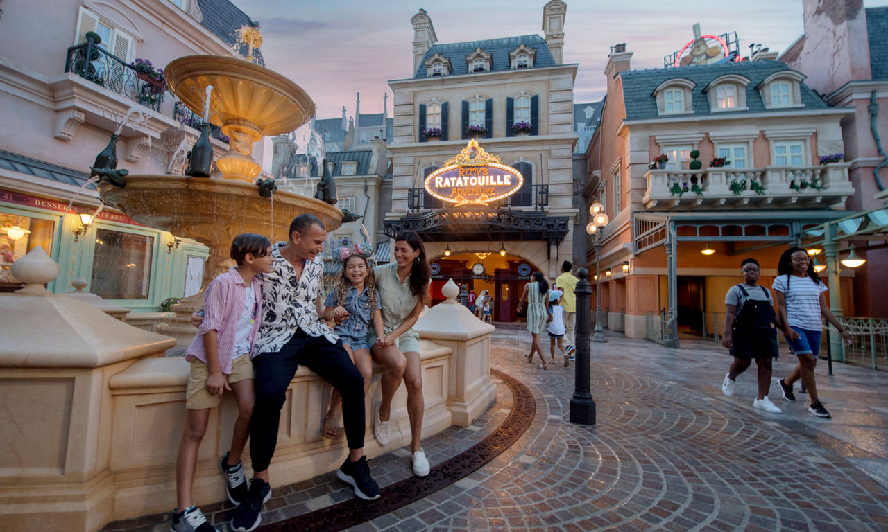 Disney World's Ratatouille entrance