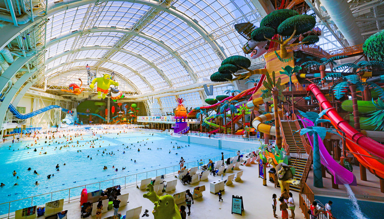 DreamWorks Indoor water Park American Dream in New Jersey