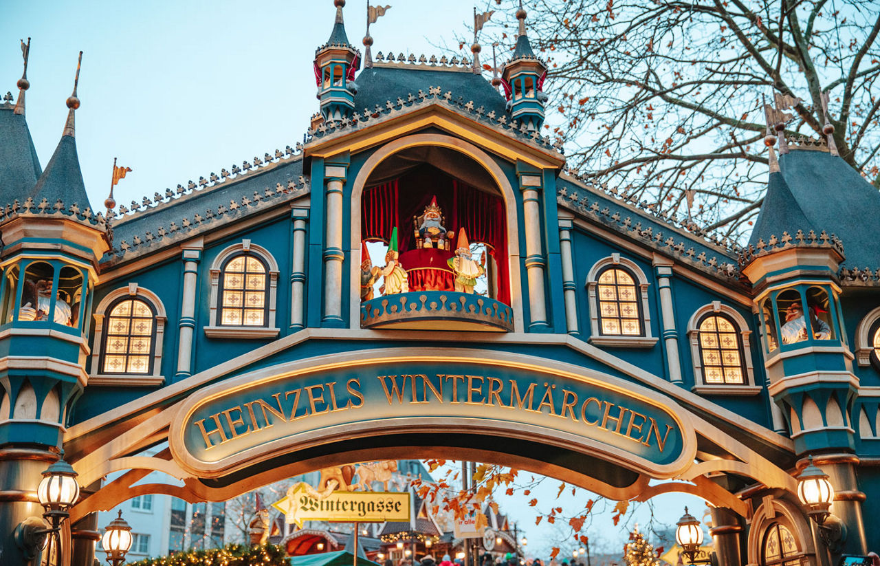 Christmas Market in Cologne Old Town, Germany