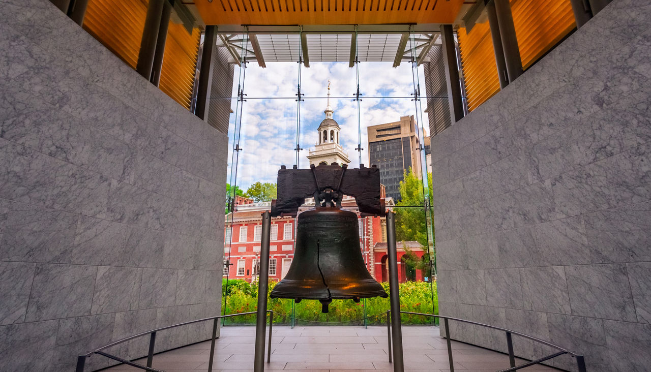 The Liberty Bell, Philadelphia, Pennsylvania
