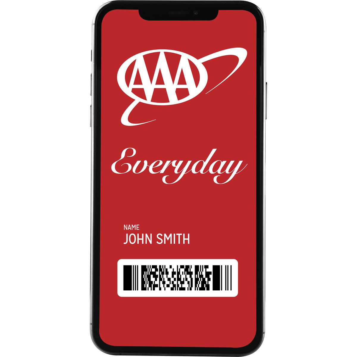AAA Everyday phone screen