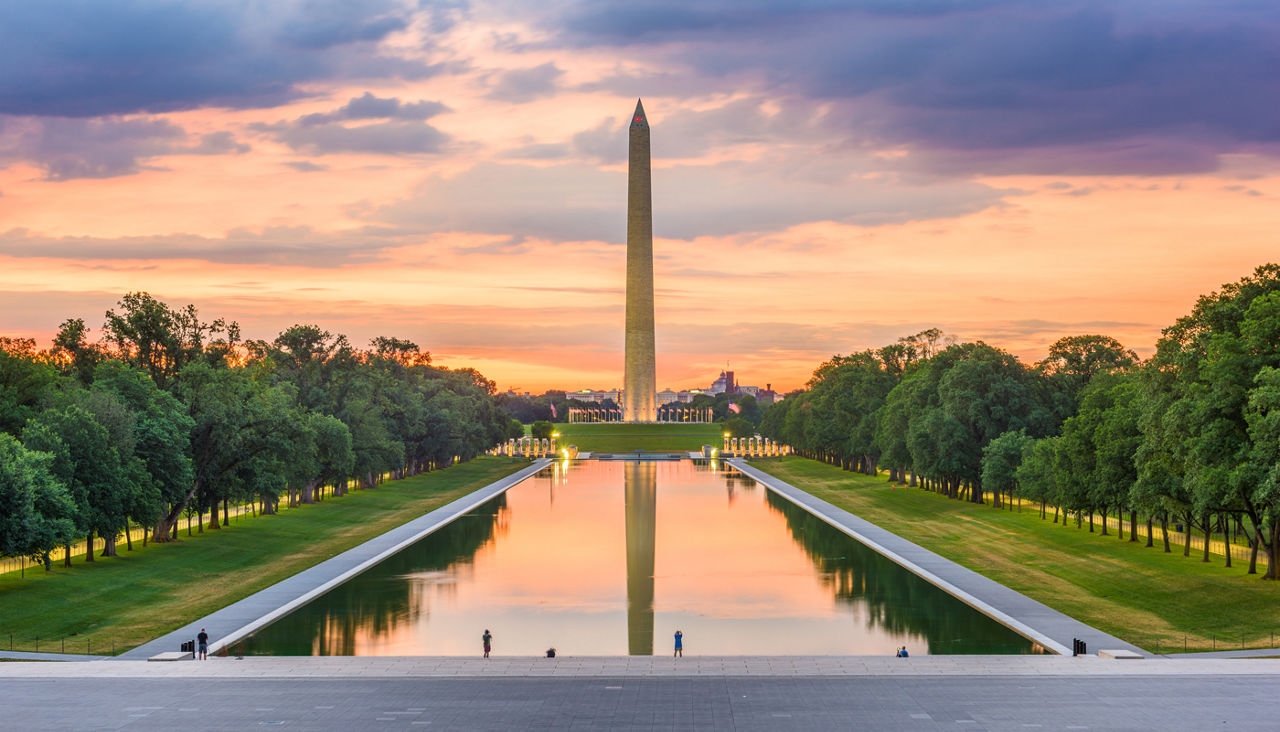 Washington Monument in DC