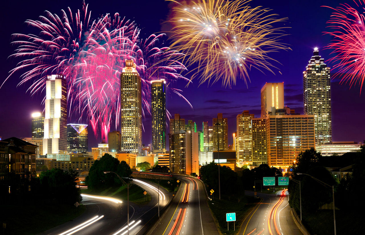 Atlanta firework