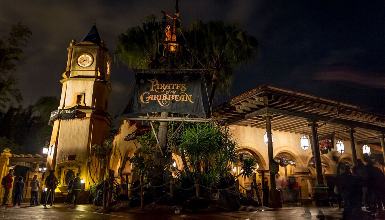 Pirates-Themed Tavern in Disney’s Magic Kingdom Theme Park