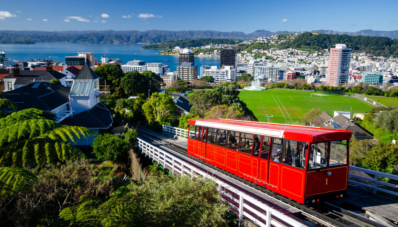 Cable car, Wellington, New Zealand