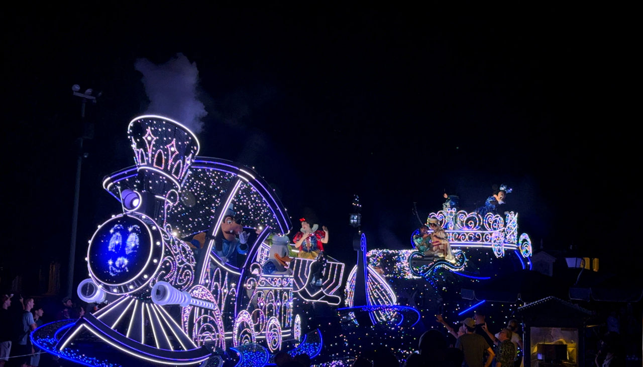 Disney Starlight night parade