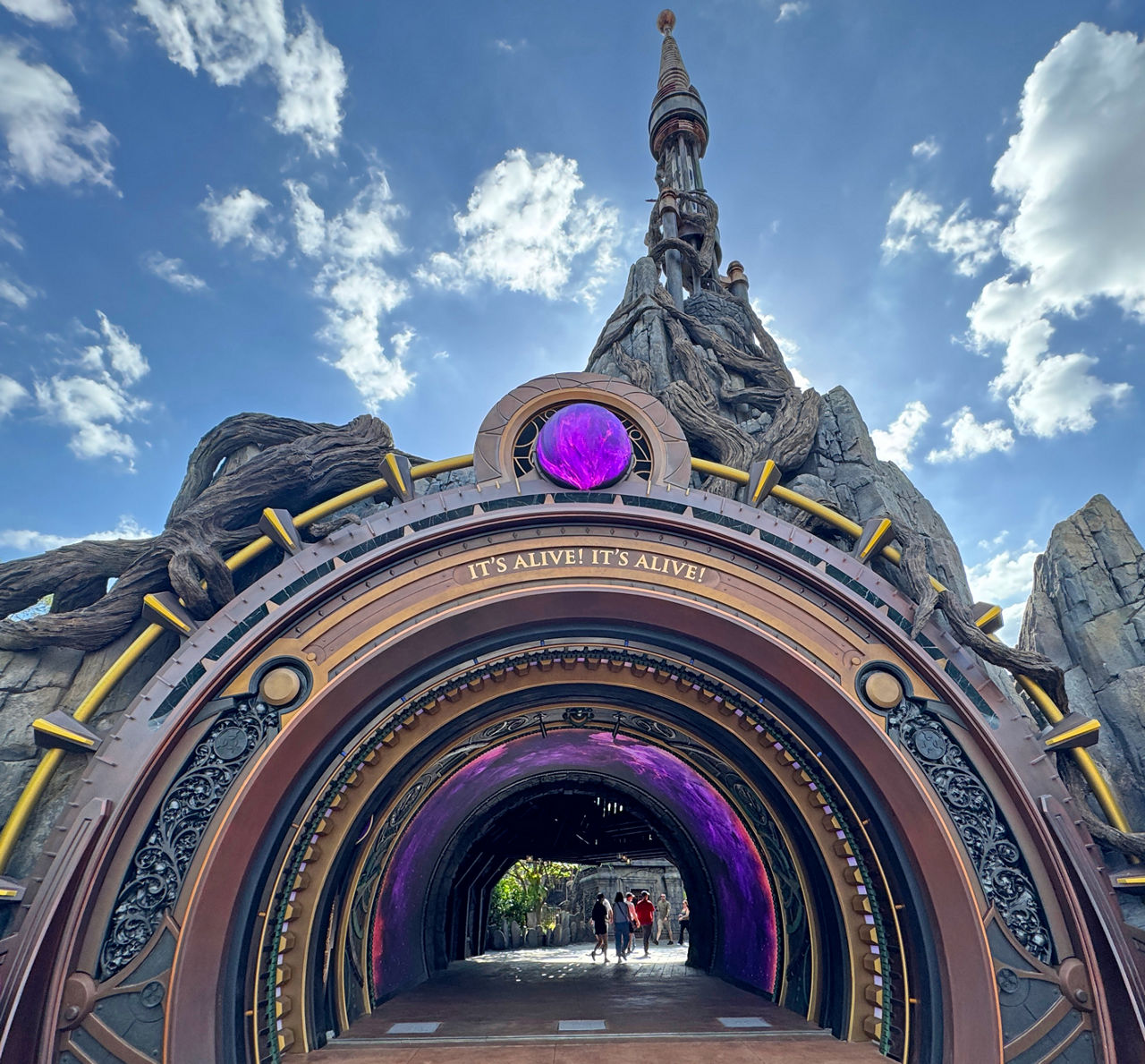 Entrance to Dark Universe at Epic Universe
