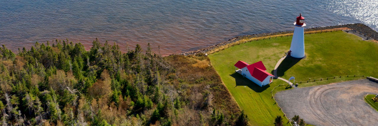 Lighthouse in Northeast Canada