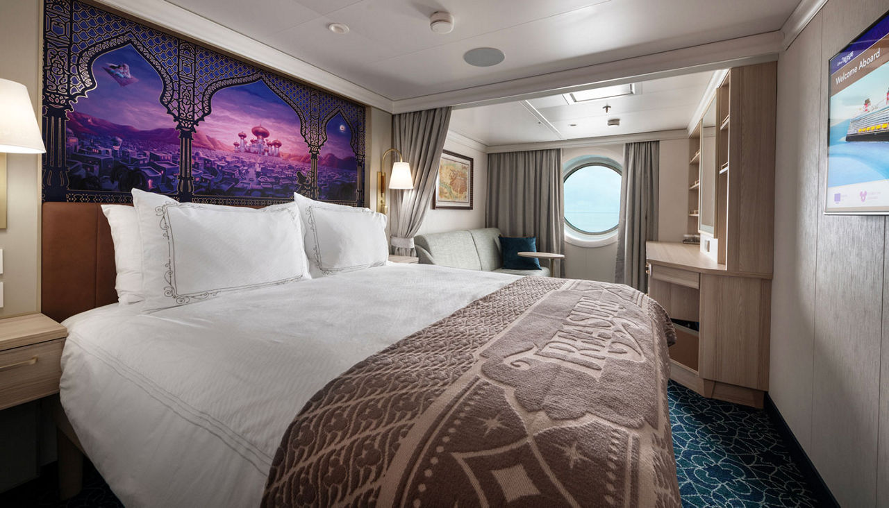 Disney Treasure Oceanview Stateroom