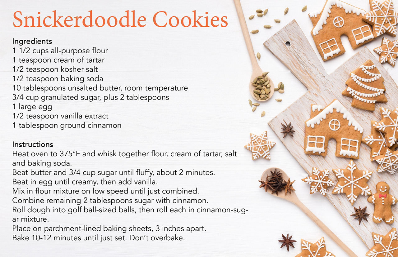 Snickerdoodle cookie recipe