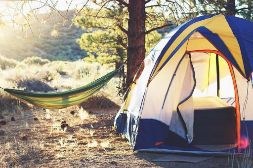 Camping Tent and Hammock