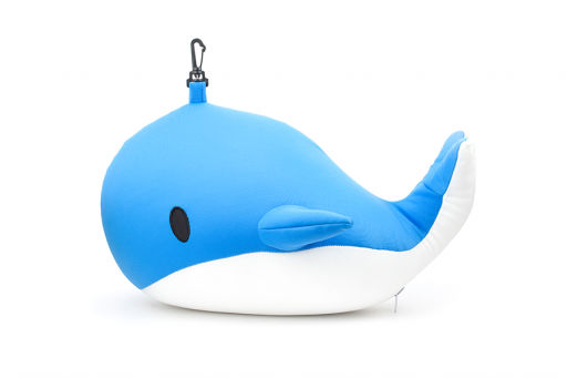 Whale Shaped Travel Pillow for Kids