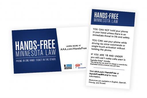 Minnesota Hands-Free Cell Phone Driving Law Information