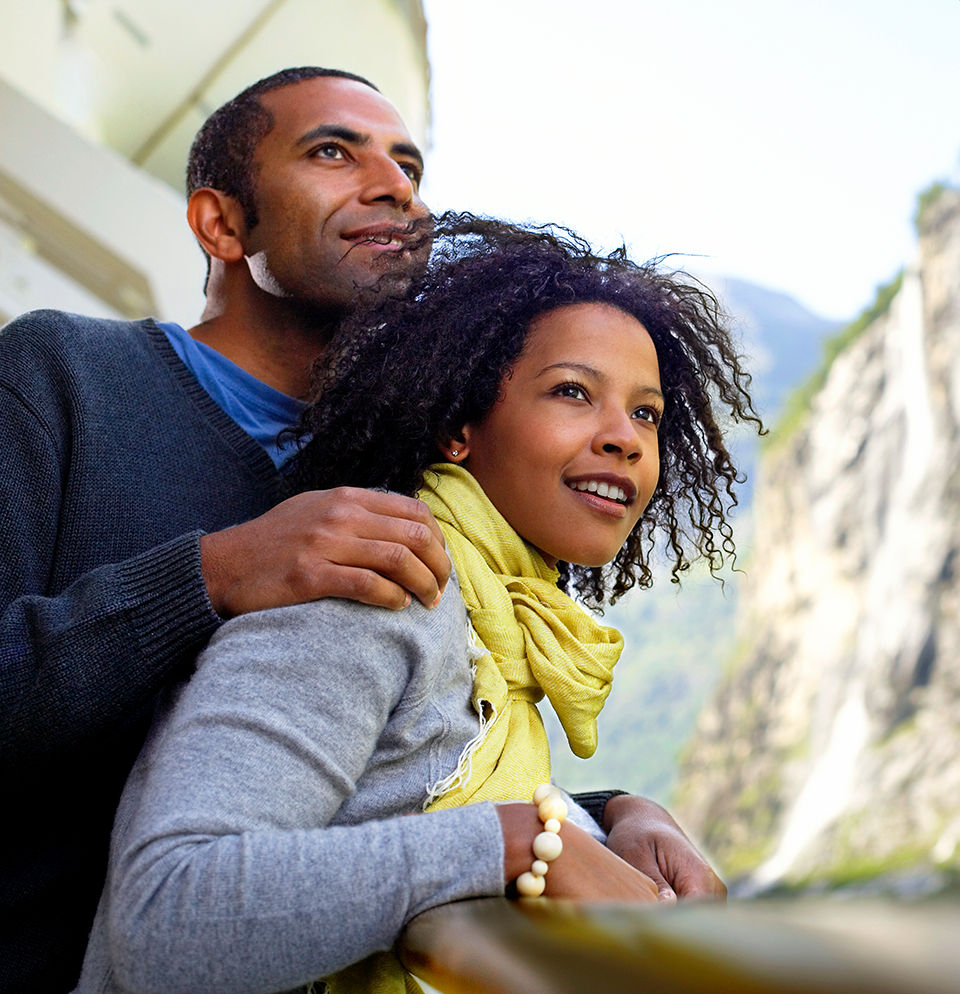 Couple on a North America rail and land vacation