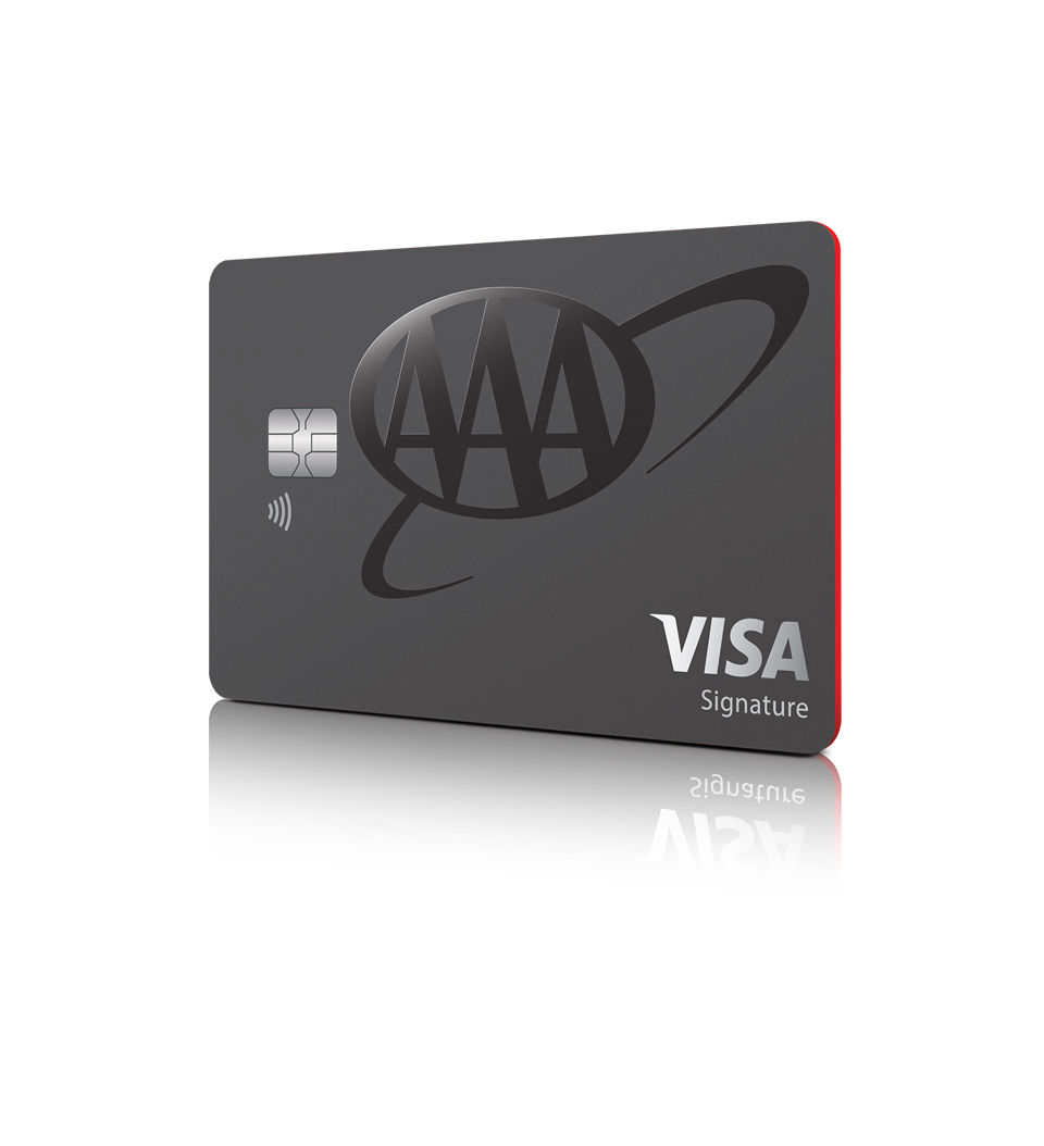 AAA Visa card.
