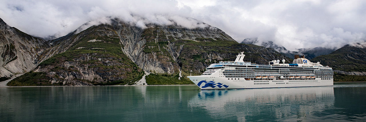 Princess Cruise Ship in Alaska