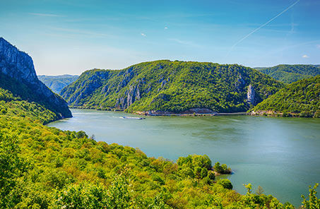 amawaterways flowing a very big river