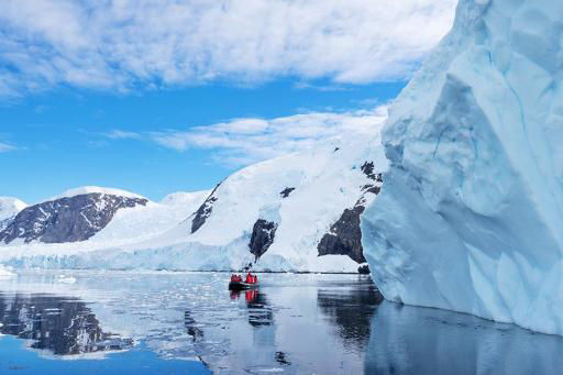 Glacier in Antarctica