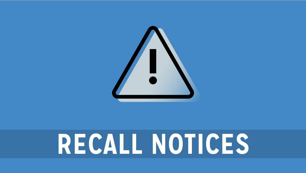 Recall notices