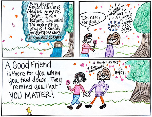 Chloe Lewis- Meemic Masterpieces Contest- What Makes A Good Friend 2023