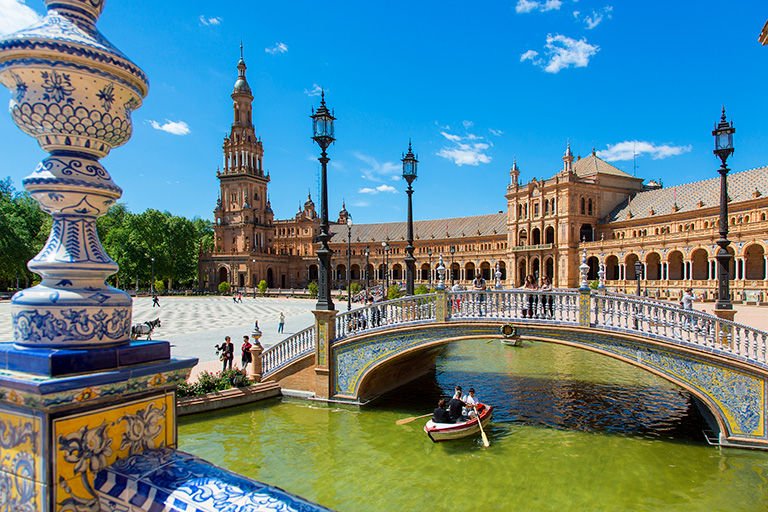 Sevilla, Plaza de Espana.