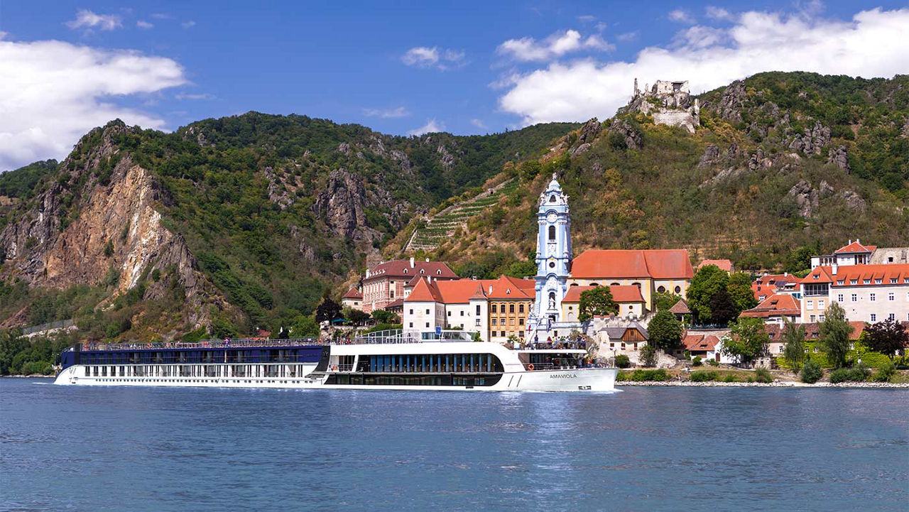 Romantic river cruise