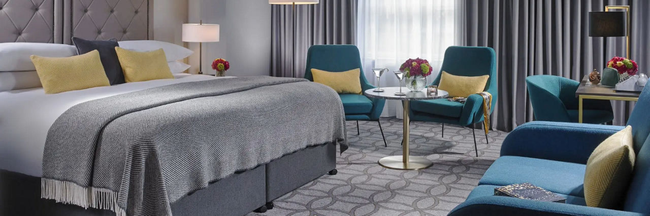 Junior Suite of the Davenport Hotel in Dublin