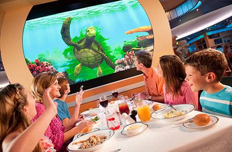 Disney Cruise Line family dining