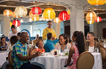 Disney Cruise Line - Disney Magic family dining
