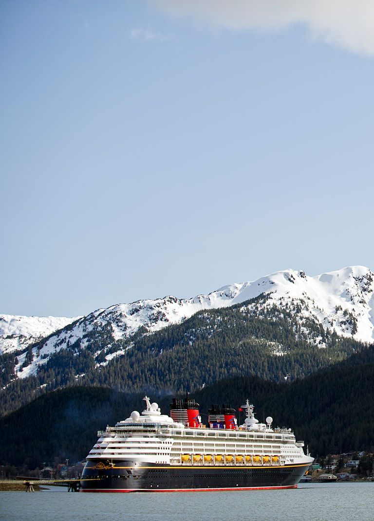 Disney Dream cruise ship, Alaska.