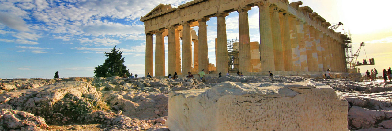 Parthenon in Athens Greece