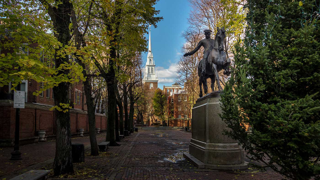 Freedom Trail in Boston