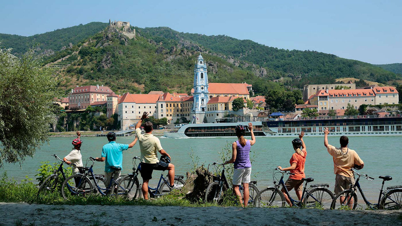 Cruising on the Danube in Europe