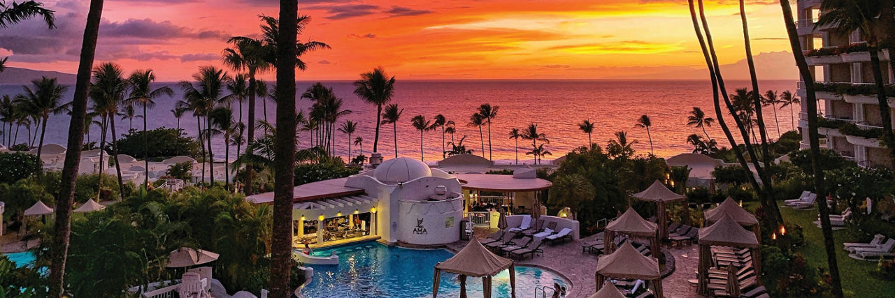 Maui Fairmont Kea Lani Sunset