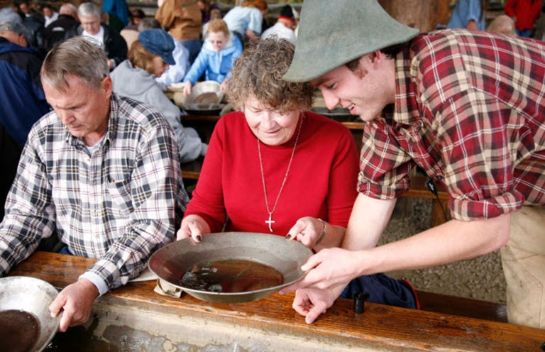 gold panning