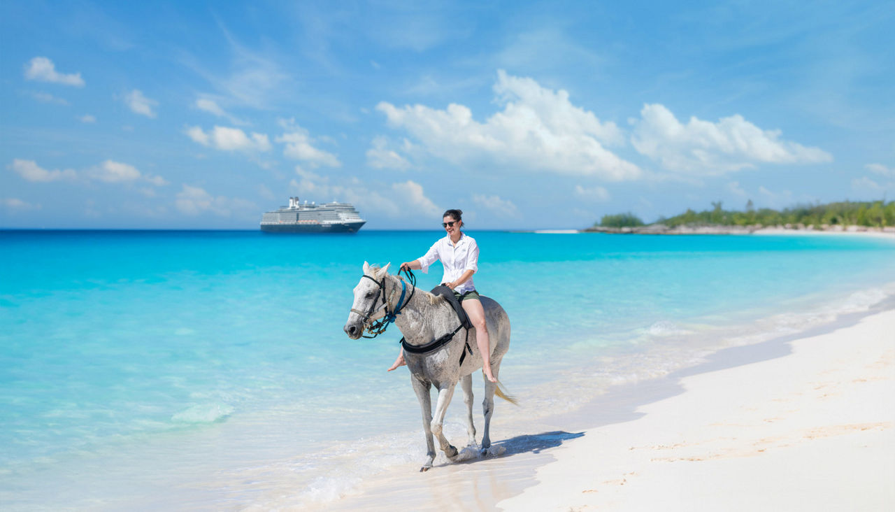 Private Island horse riding adventure