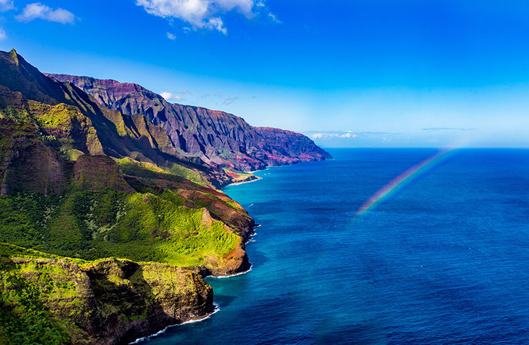 Napali Coastline of Kauai, Hawaii