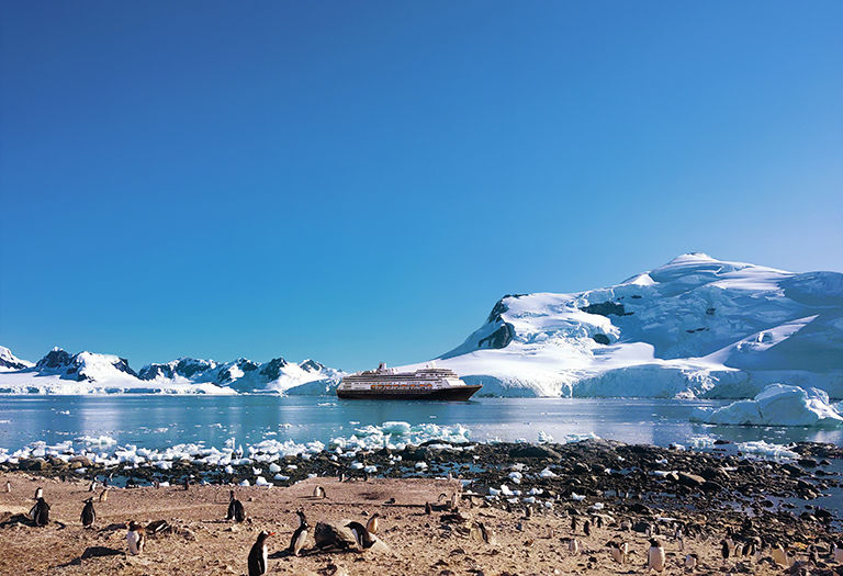 Holland America cruise ship.