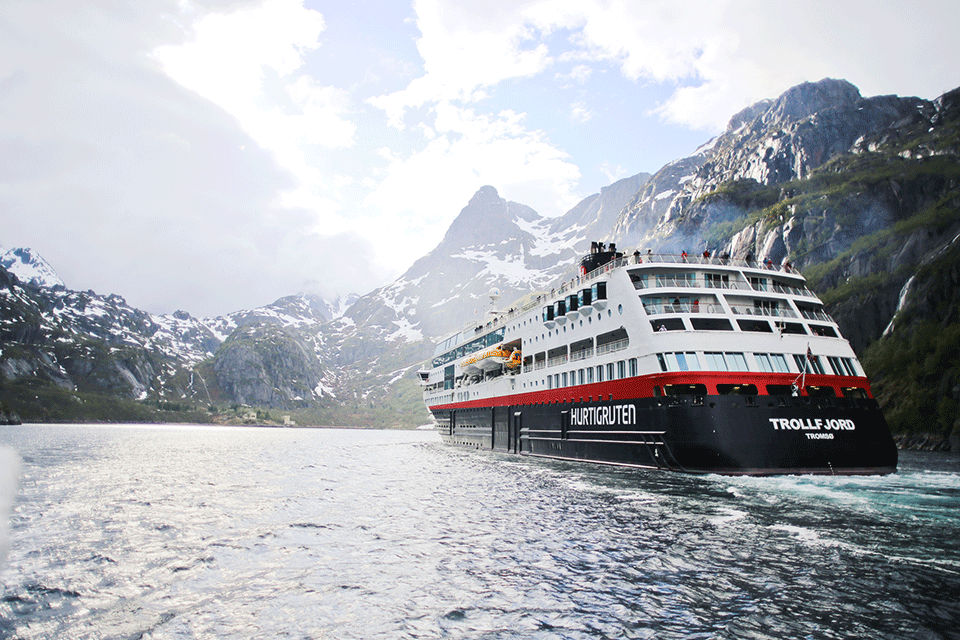 Hurtigruten, Trollfjord, Norway