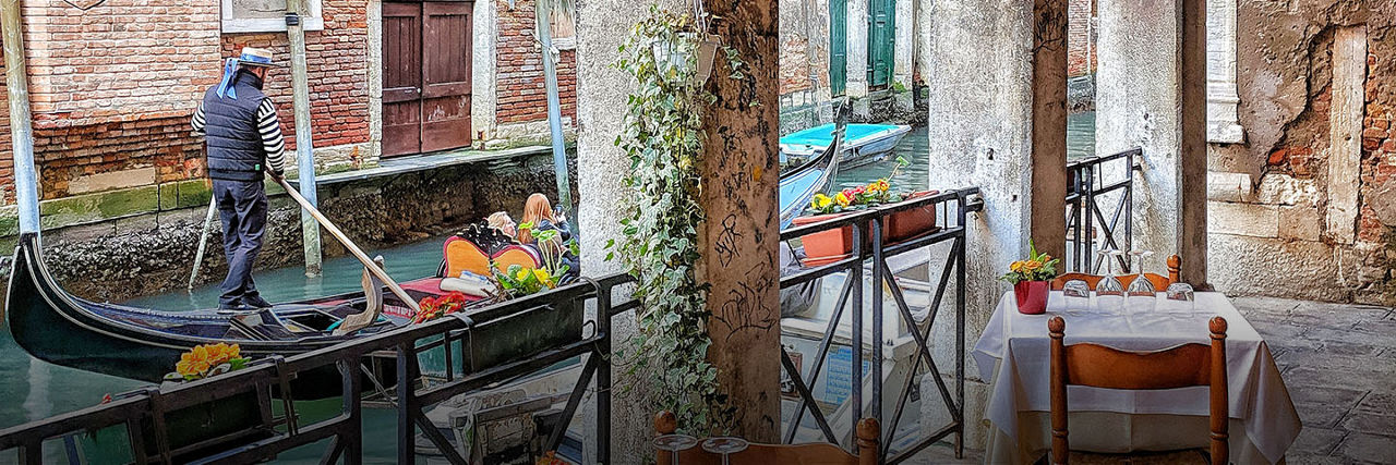 Gondola Boat in Venice Italy