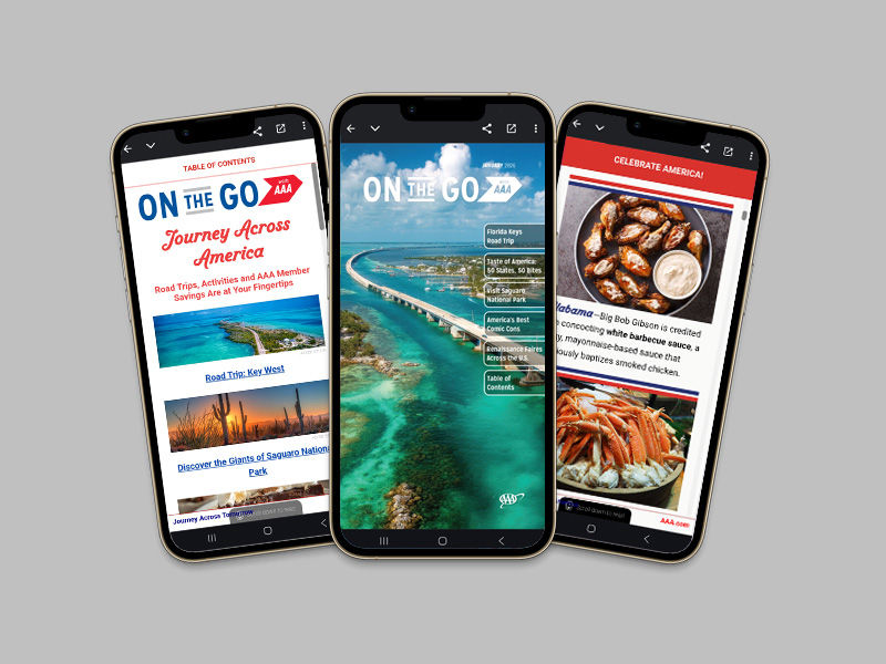 On the Go with AAA digital publication