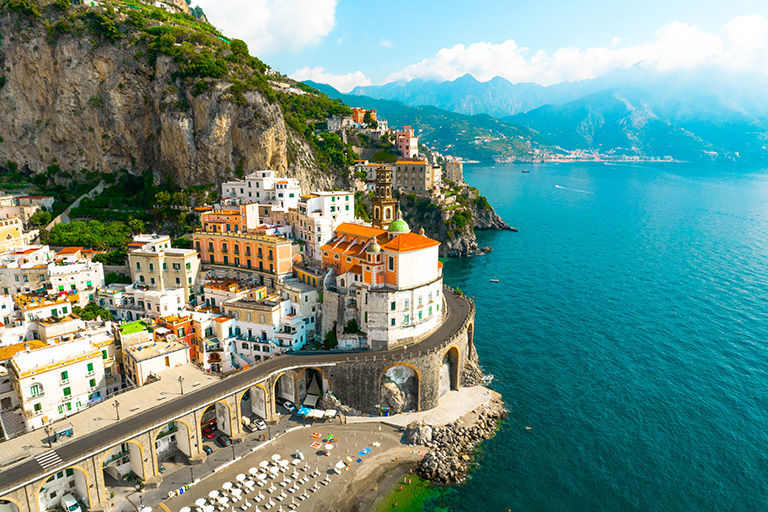 Beautiful View of Amalfi Coast