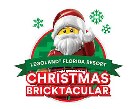 Legoland flordia christmas bricktacular logo.
